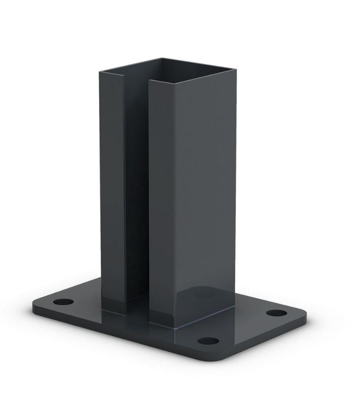 Bodenplatte für Torpfosten 80×80 Hauptbild
